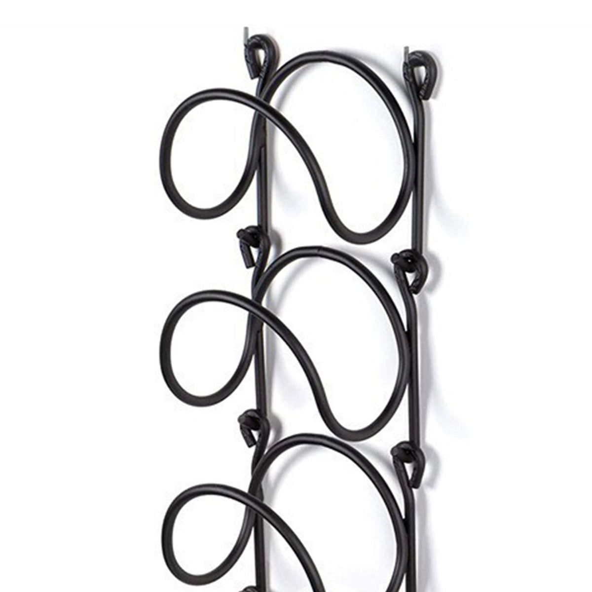 Wall Mounted Wine Rack Multipurpose Wrought Iron Towel Holder
