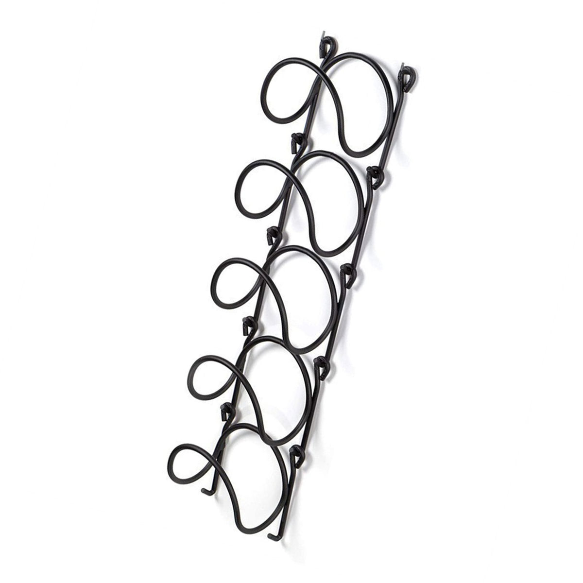 Wall Mounted Wine Rack Multipurpose Wrought Iron Towel Holder