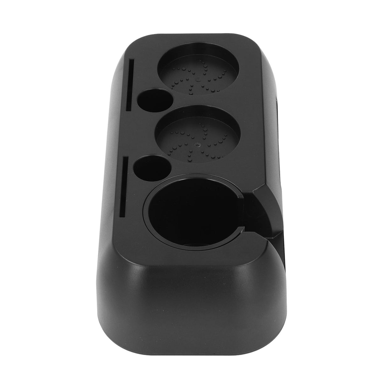 Coffee Tamper Station ABS Multifunctional Coffee Tamper Base Holder Stand for Home Matte Black