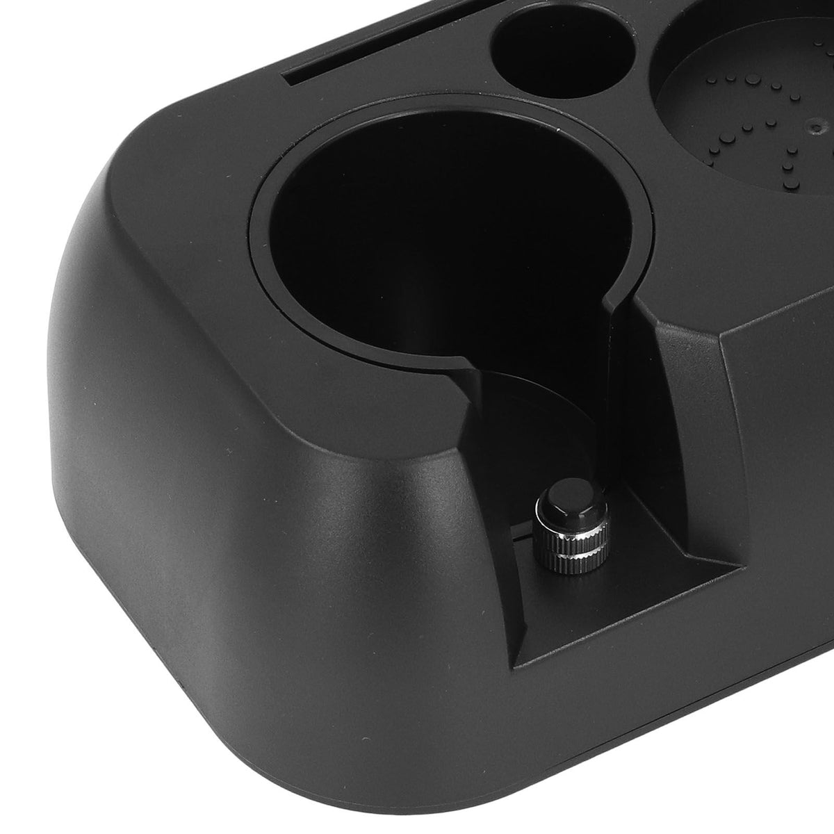Coffee Tamper Station ABS Multifunctional Coffee Tamper Base Holder Stand for Home Matte Black