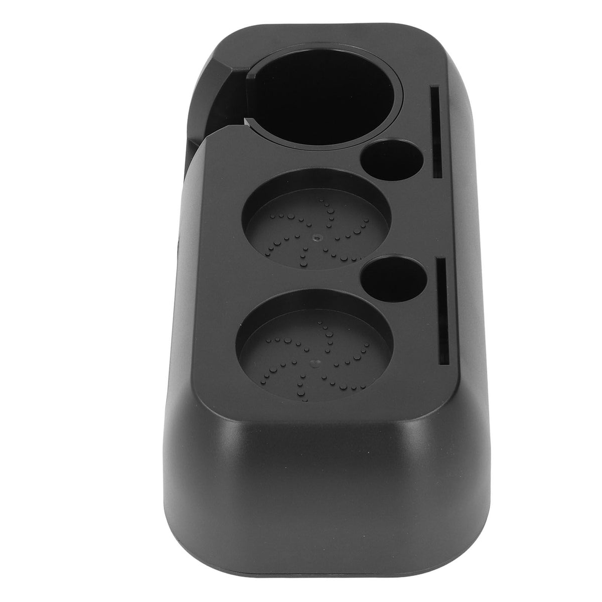 Coffee Tamper Station ABS Multifunctional Coffee Tamper Base Holder Stand for Home Matte Black
