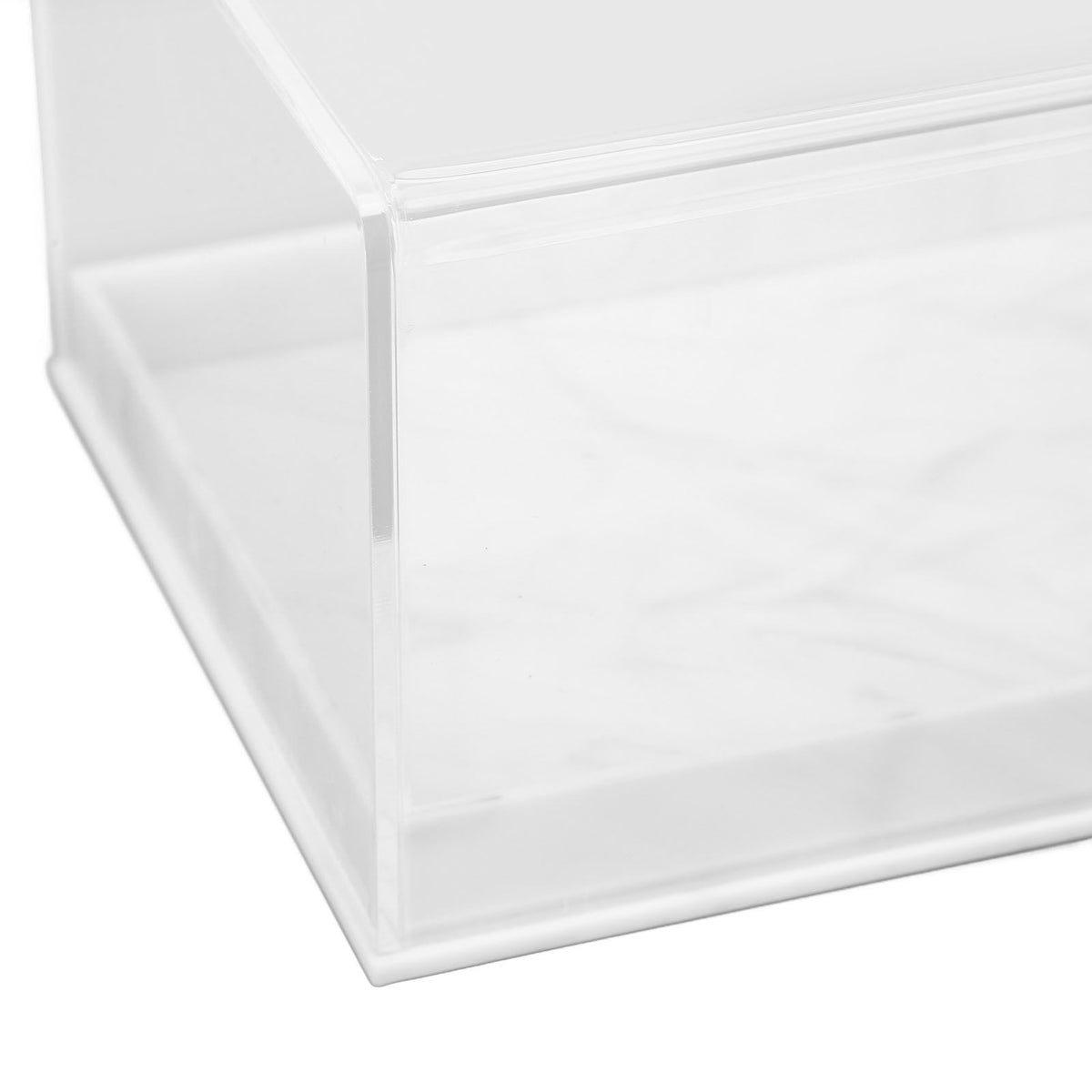 Rectangular Cake Tray Marble Grain Acrylic Multifunctional Dessert Serving Tray with Lid