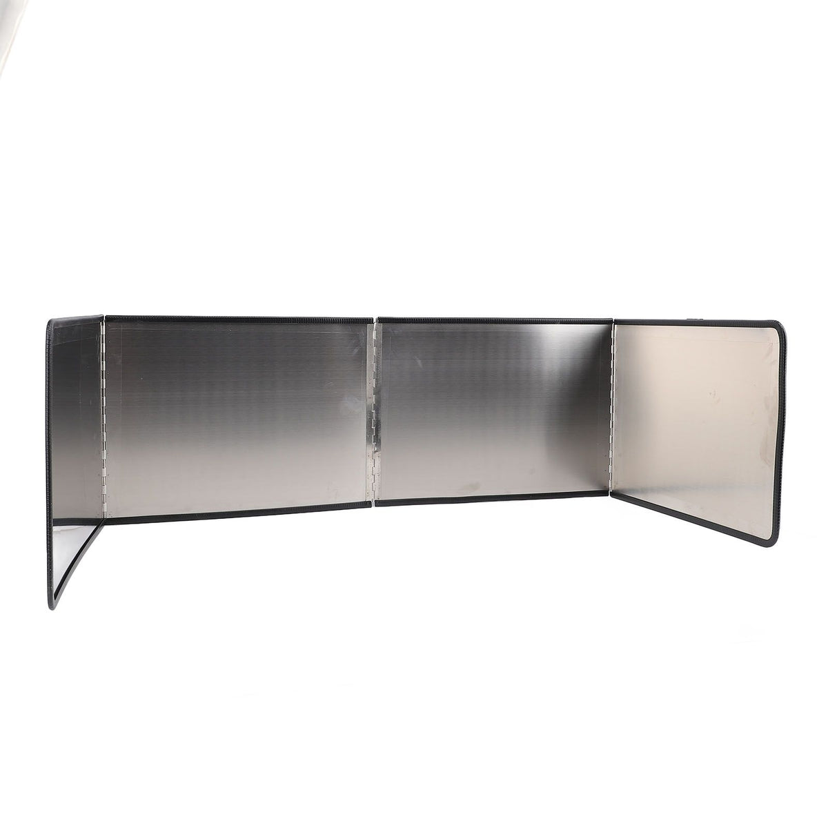 4 Sided Oil Splatter Guard Stainless Steel Heat Insulation Splashing Proof Screen for Kitchen Cooking Frying 30x80x40cm / 11.8x31.5x15.7in