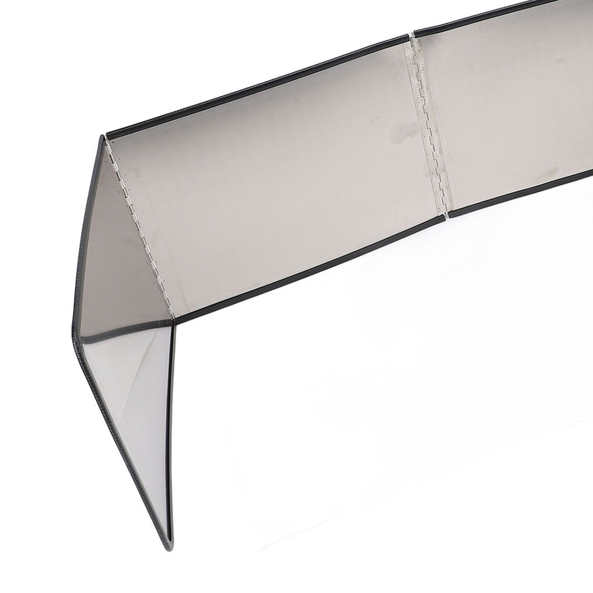 4 Sided Oil Splatter Guard Stainless Steel Heat Insulation Splashing Proof Screen for Kitchen Cooking Frying 30x80x40cm / 11.8x31.5x15.7in