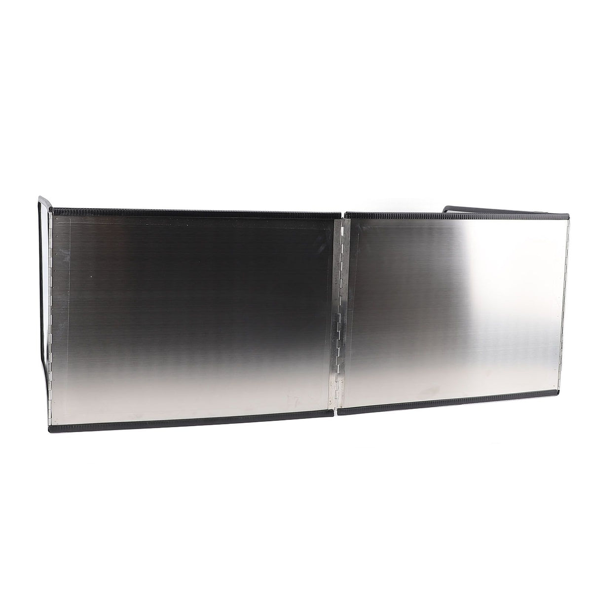 4 Sided Oil Splatter Guard Stainless Steel Heat Insulation Splashing Proof Screen for Kitchen Cooking Frying 30x80x40cm / 11.8x31.5x15.7in