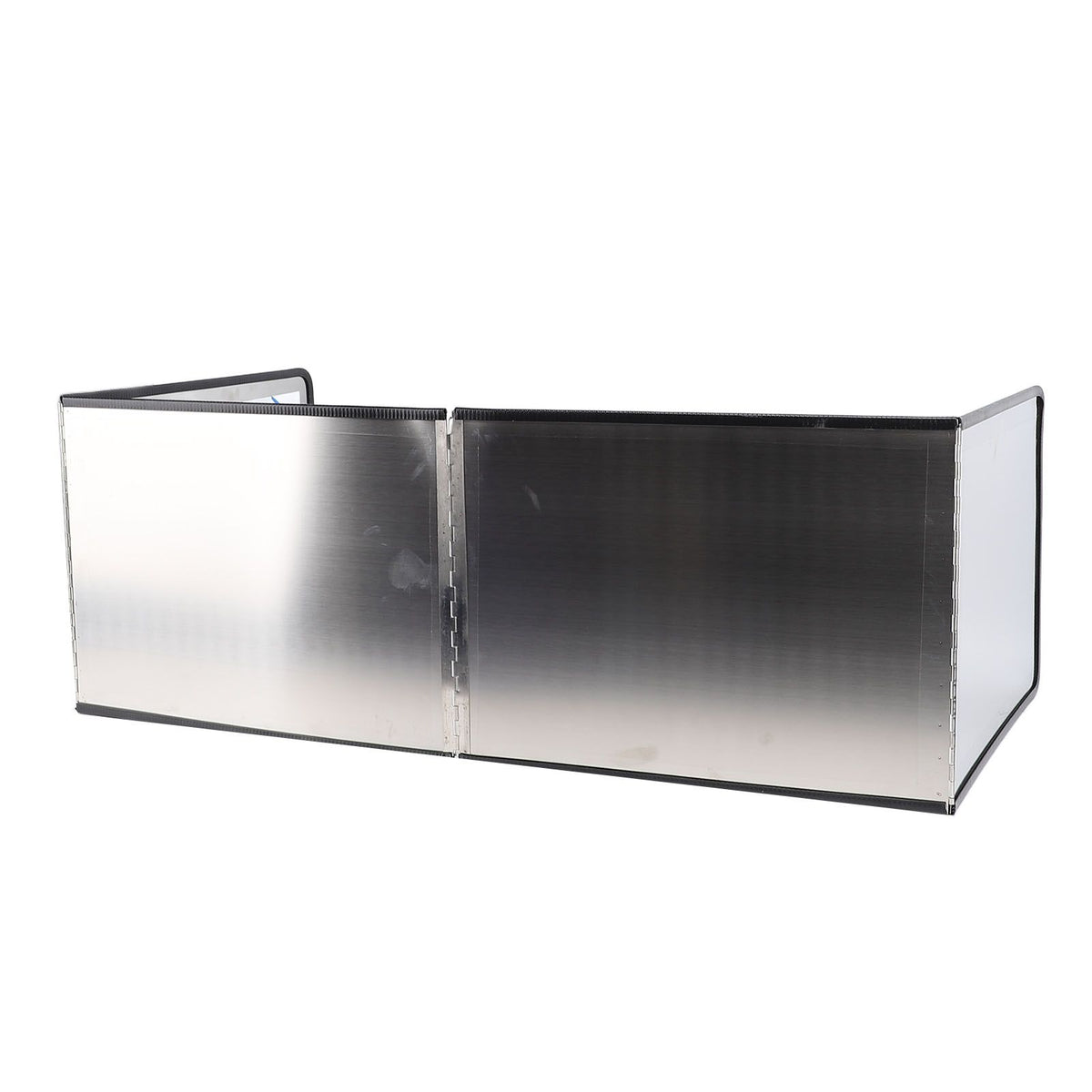 4 Sided Oil Splatter Guard Stainless Steel Heat Insulation Splashing Proof Screen for Kitchen Cooking Frying 30x80x40cm / 11.8x31.5x15.7in
