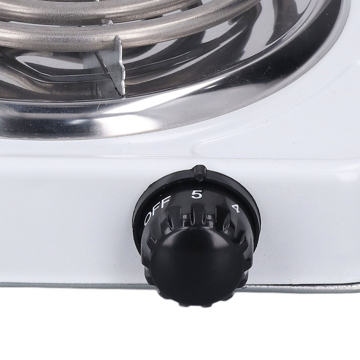 Electric Single Burner 1500W Countertop Single Coiled Burner Hot Plate Adjustable Temperature Electric Stove Boiling Water for Coffee Tea