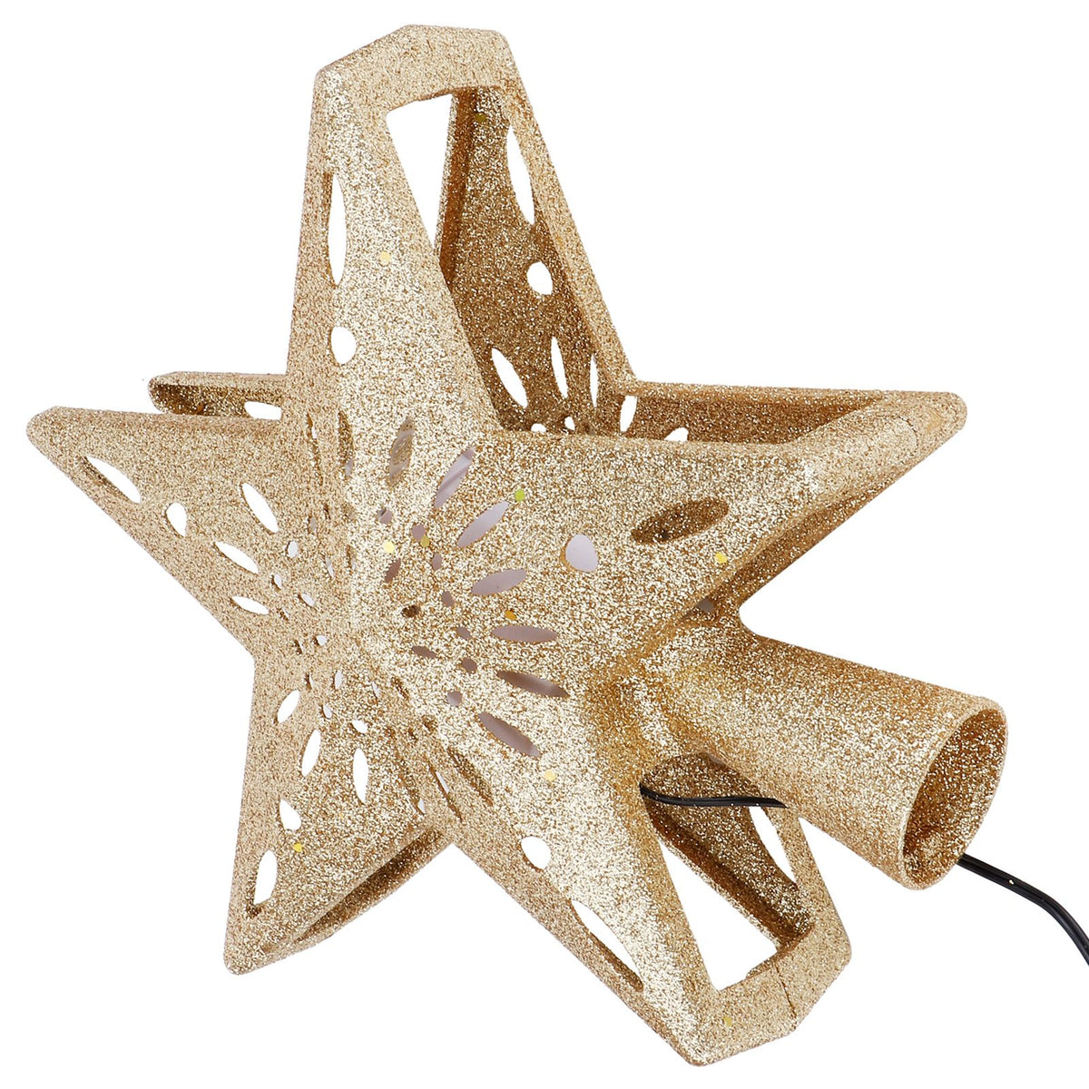 Snowflake Projector Lamp LED Rotating Christmas Tree Toppers Light Home DecorationEU Plug 220-240V