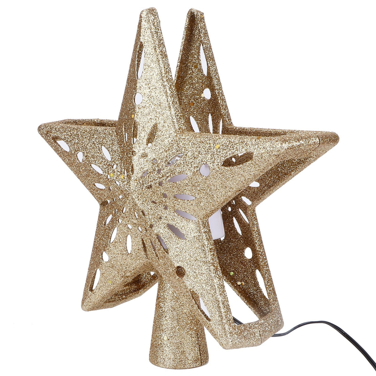 Christmas Tree Topper LED Projector Lights RGB Projection Lamp for Christmas Tree DecorEU Plug 220‑240V