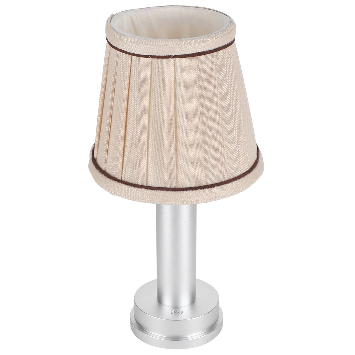Fabric Desk Light 2-Level Dimming USB LED Table Lamp for Home Office Restaurant Warm Light 5V