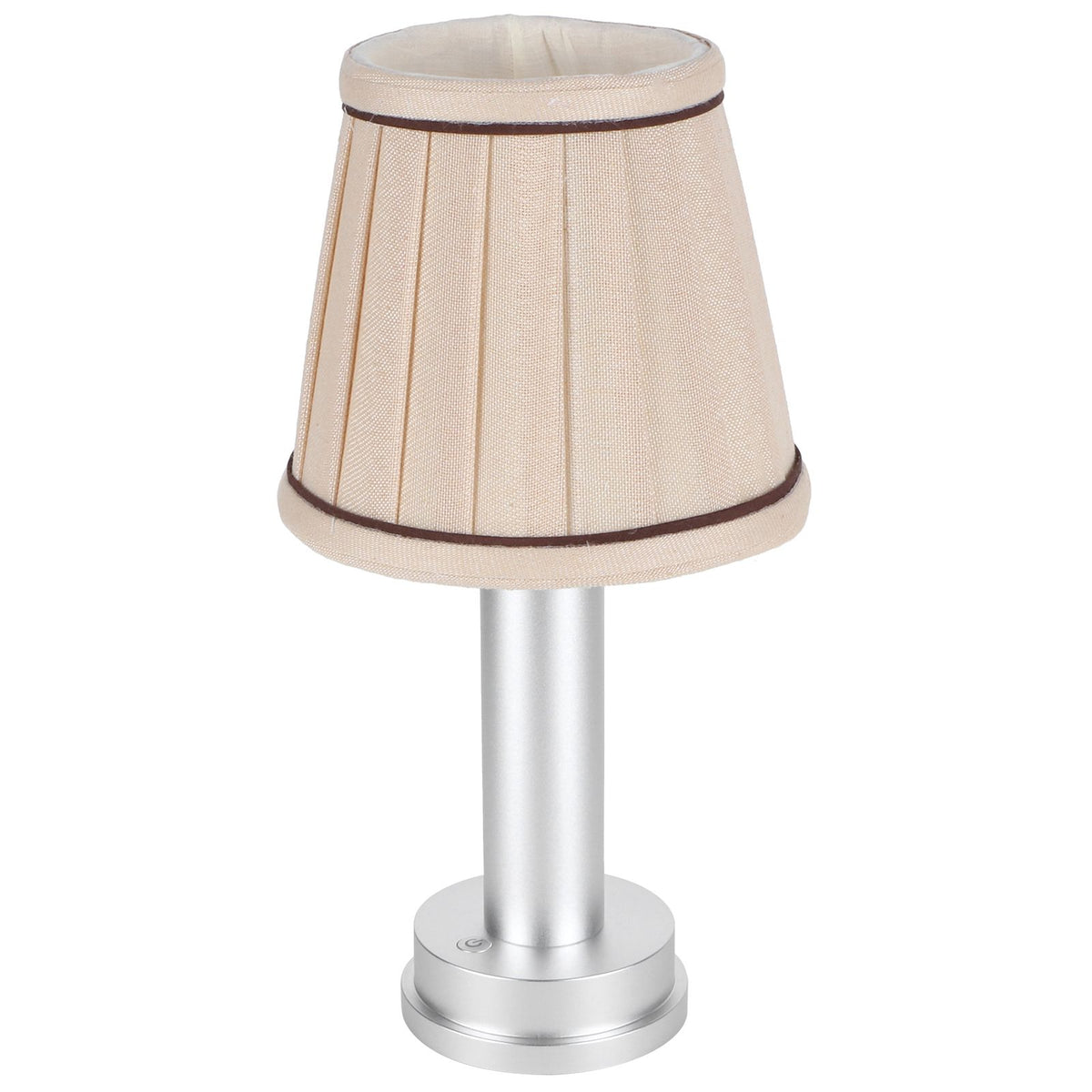 Fabric Desk Light 2-Level Dimming USB LED Table Lamp for Home Office Restaurant Warm Light 5V