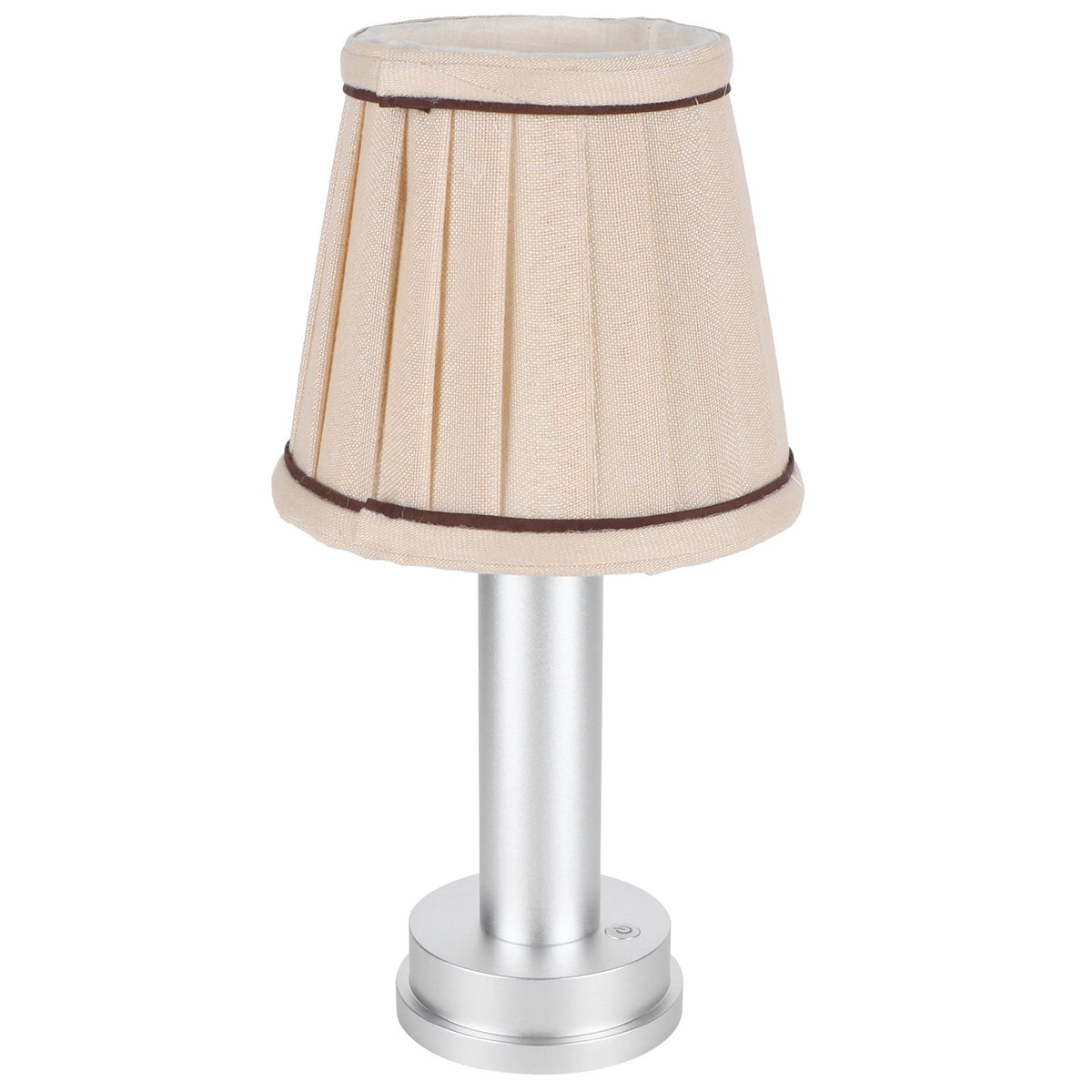 Fabric Desk Light 2-Level Dimming USB LED Table Lamp for Home Office Restaurant Warm Light 5V