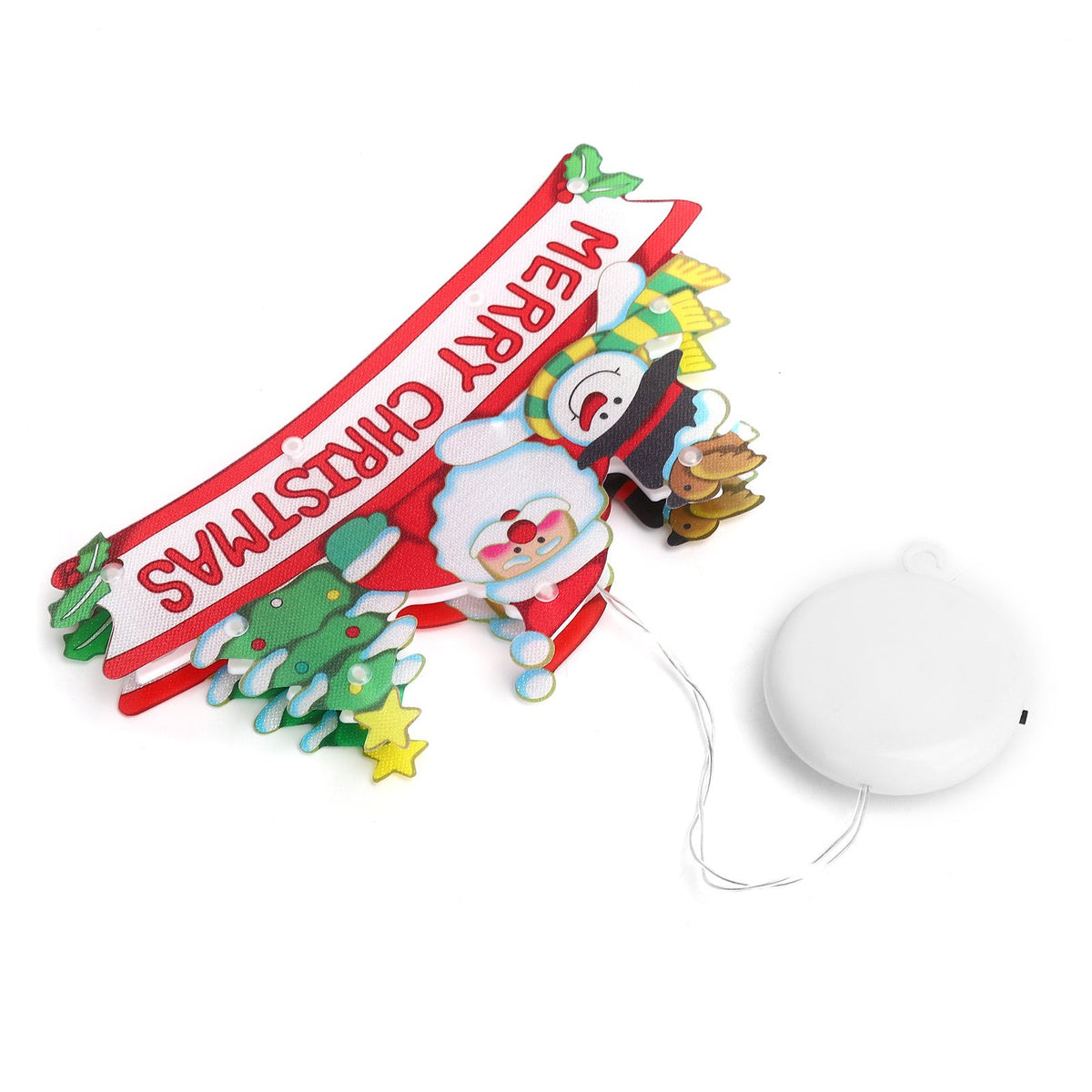 Christmas Decoration Lights LED Suction Cup Window Hanging Lights for Christmas Shop Decoration