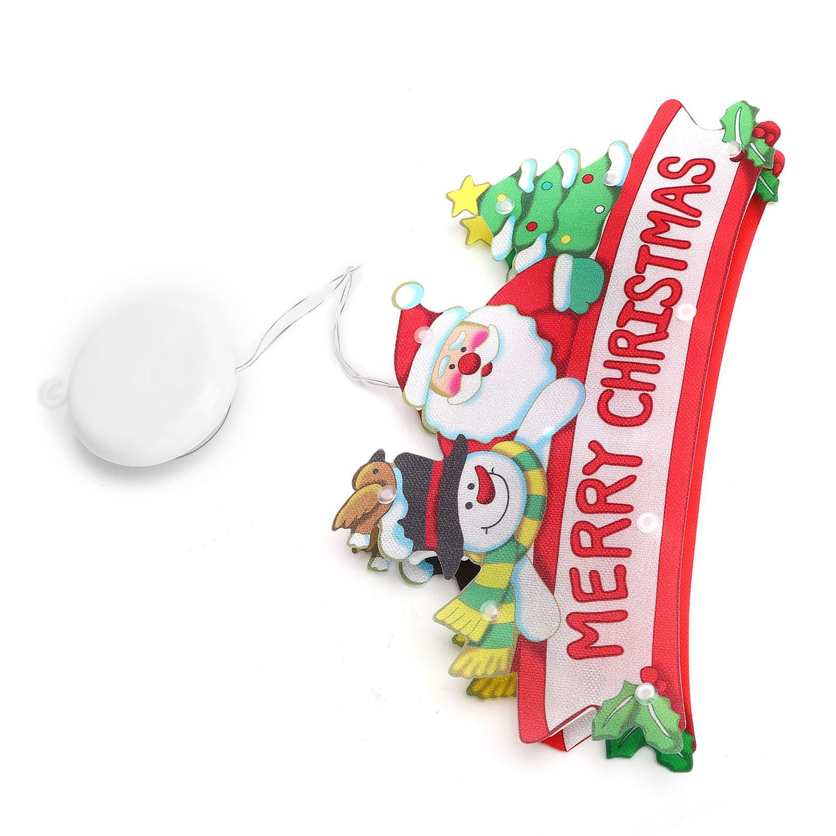 Christmas Decoration Lights LED Suction Cup Window Hanging Lights for Christmas Shop Decoration