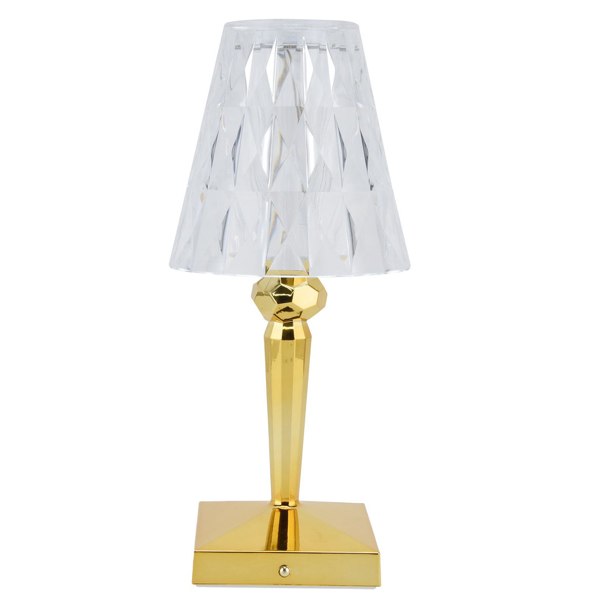LED Crystal Table Lamp Dimable Desk Lamp USB Charging for Bedroom Decor Warm White Light