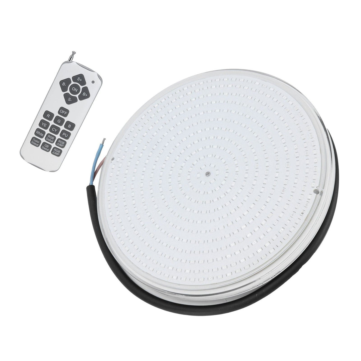 Colorful Swimming Pool Light IP68 Waterproof Underwater Lamp Replacement for PAR56 Light25W 2500LM