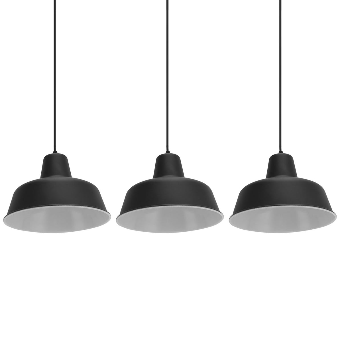 3 Set Modern Pendant Light Farmhouse Pendant Light Mini Adjustable Rope Hanging Lighting Fixture for Sinks Bars Restaurants 110‑240V Large Size