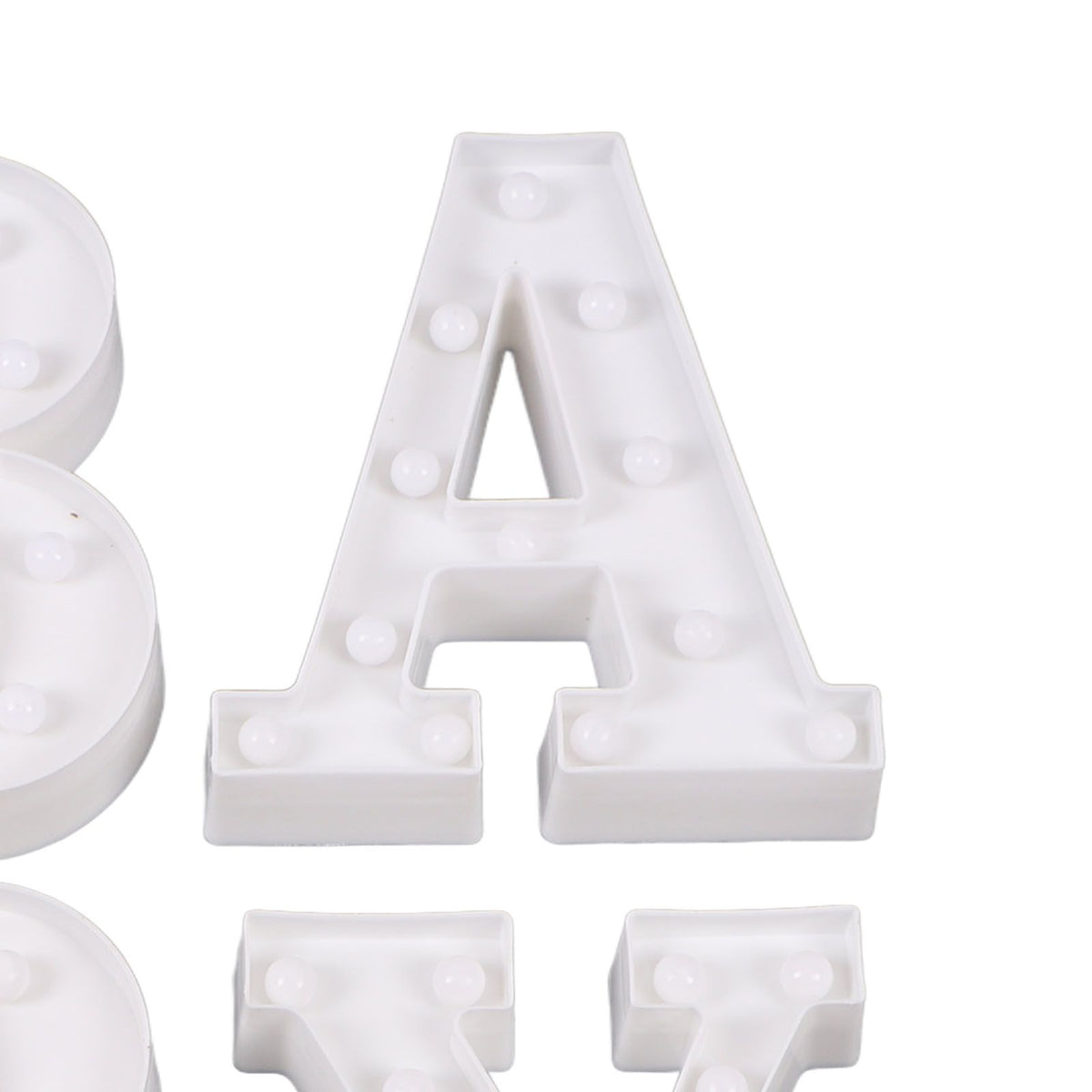 BABY Letter Lights Set Romantic Warm White Large BABY LED Lights Battery Operated Light Decoration for Wedding Party