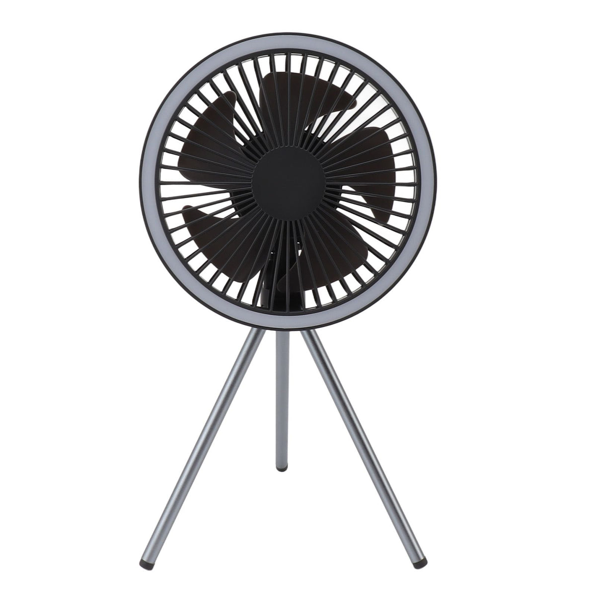 Tripod Camping Fan LED 10000mAh Rechargeable Fan Outdoor Portable Fan for Barbecue Fishing Car Trips
