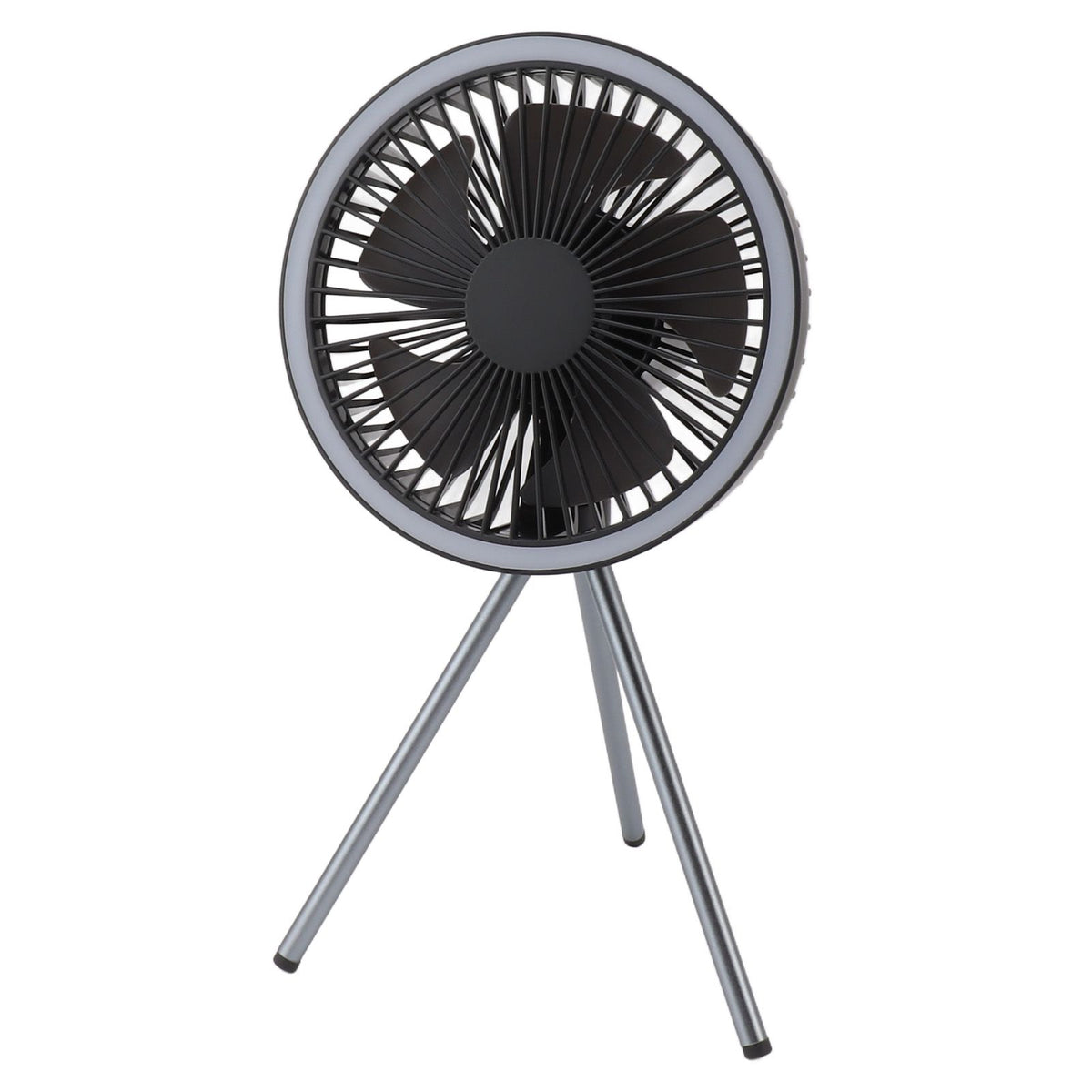 Tripod Camping Fan LED 10000mAh Rechargeable Fan Outdoor Portable Fan for Barbecue Fishing Car Trips