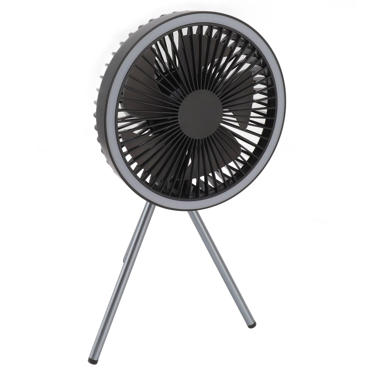 Tripod Camping Fan LED 10000mAh Rechargeable Fan Outdoor Portable Fan for Barbecue Fishing Car Trips