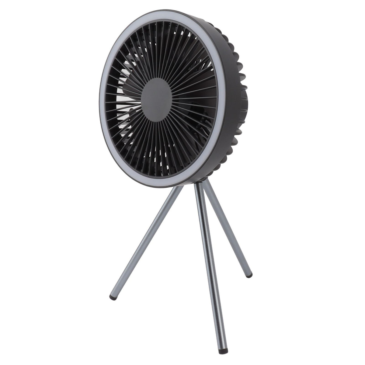 Tripod Camping Fan LED 10000mAh Rechargeable Fan Outdoor Portable Fan for Barbecue Fishing Car Trips