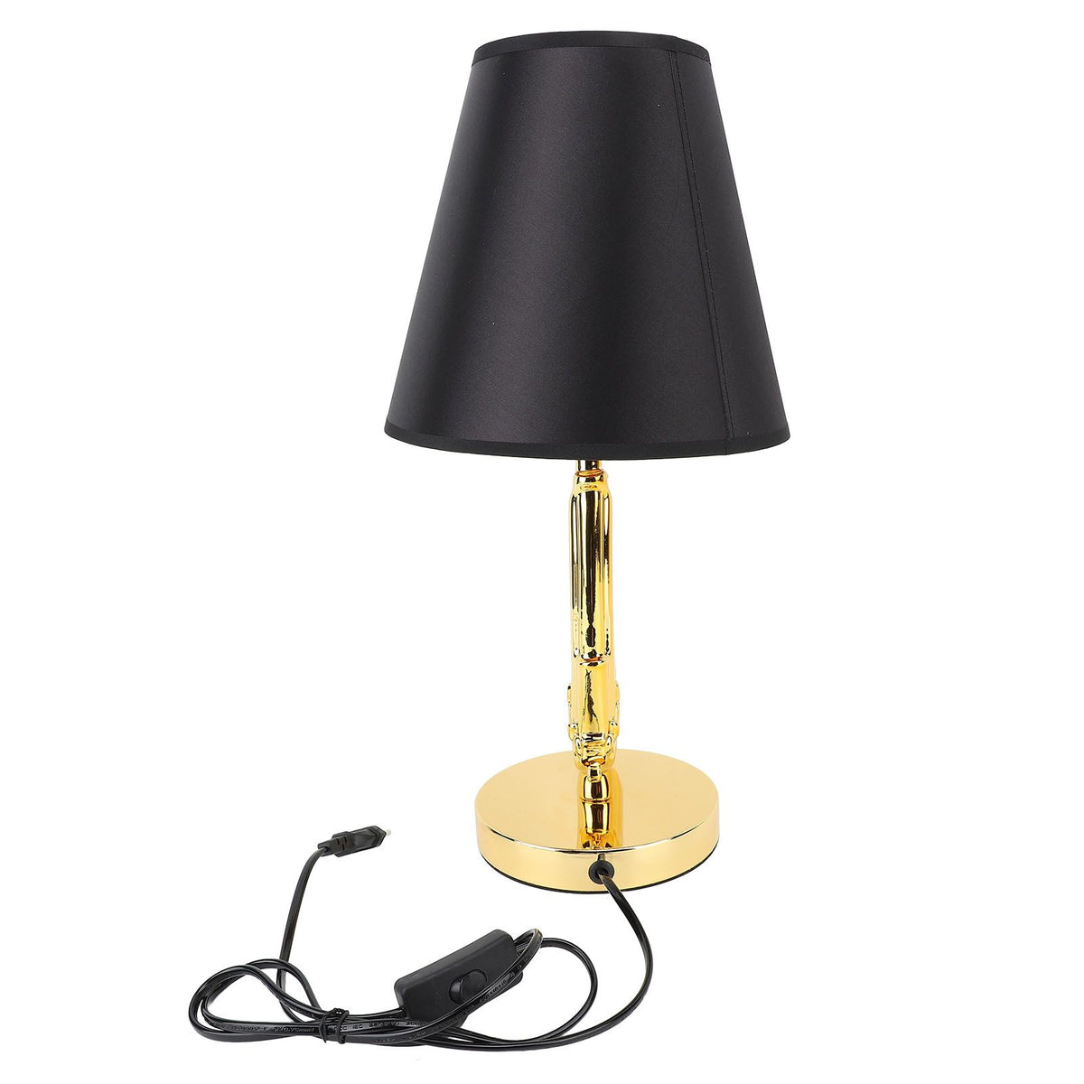 Bedside Table Lamp Modern LED Decorative Button Switch Nightstand Reading Lamp for Bedroom Office Living Room