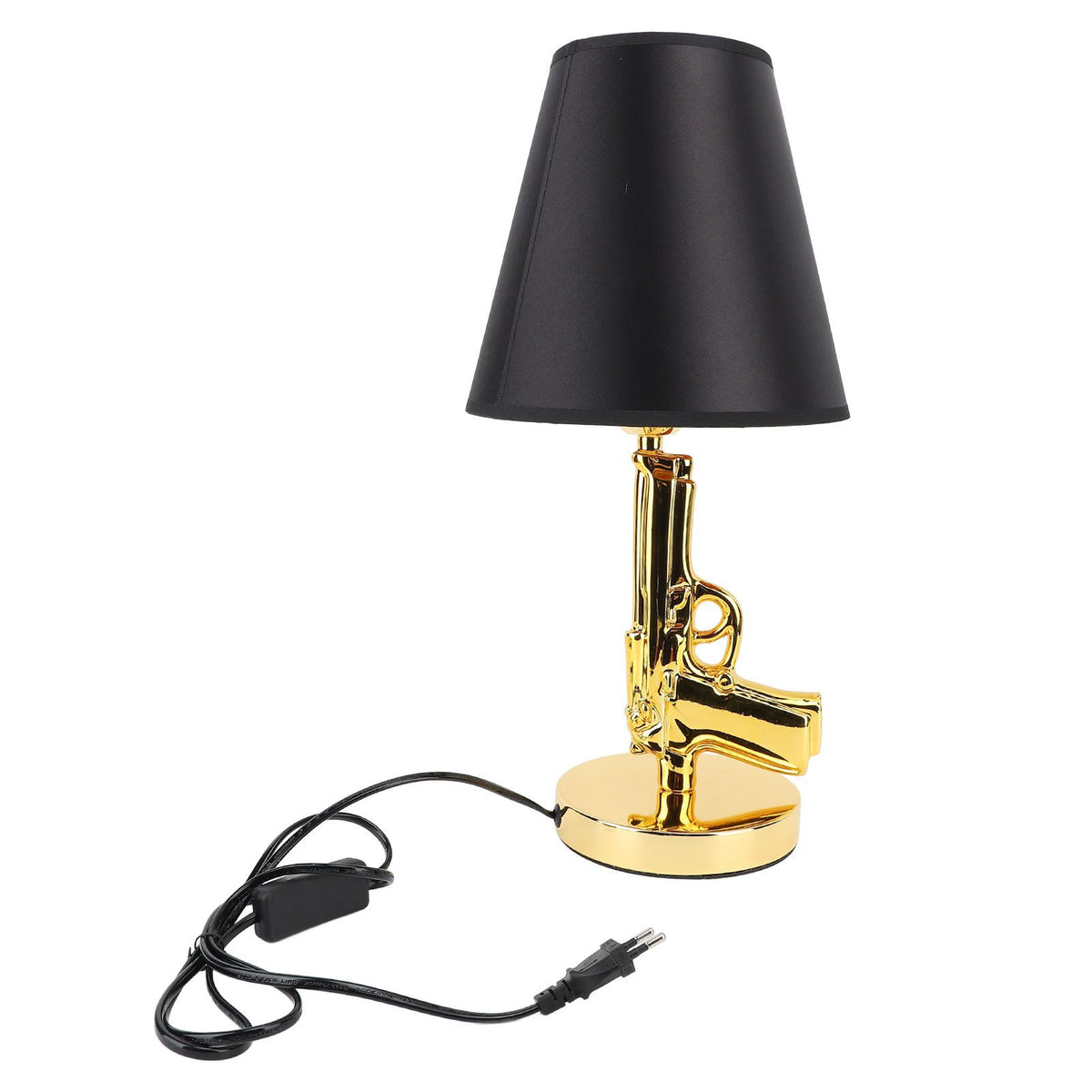 Bedside Table Lamp Modern LED Decorative Button Switch Nightstand Reading Lamp for Bedroom Office Living Room