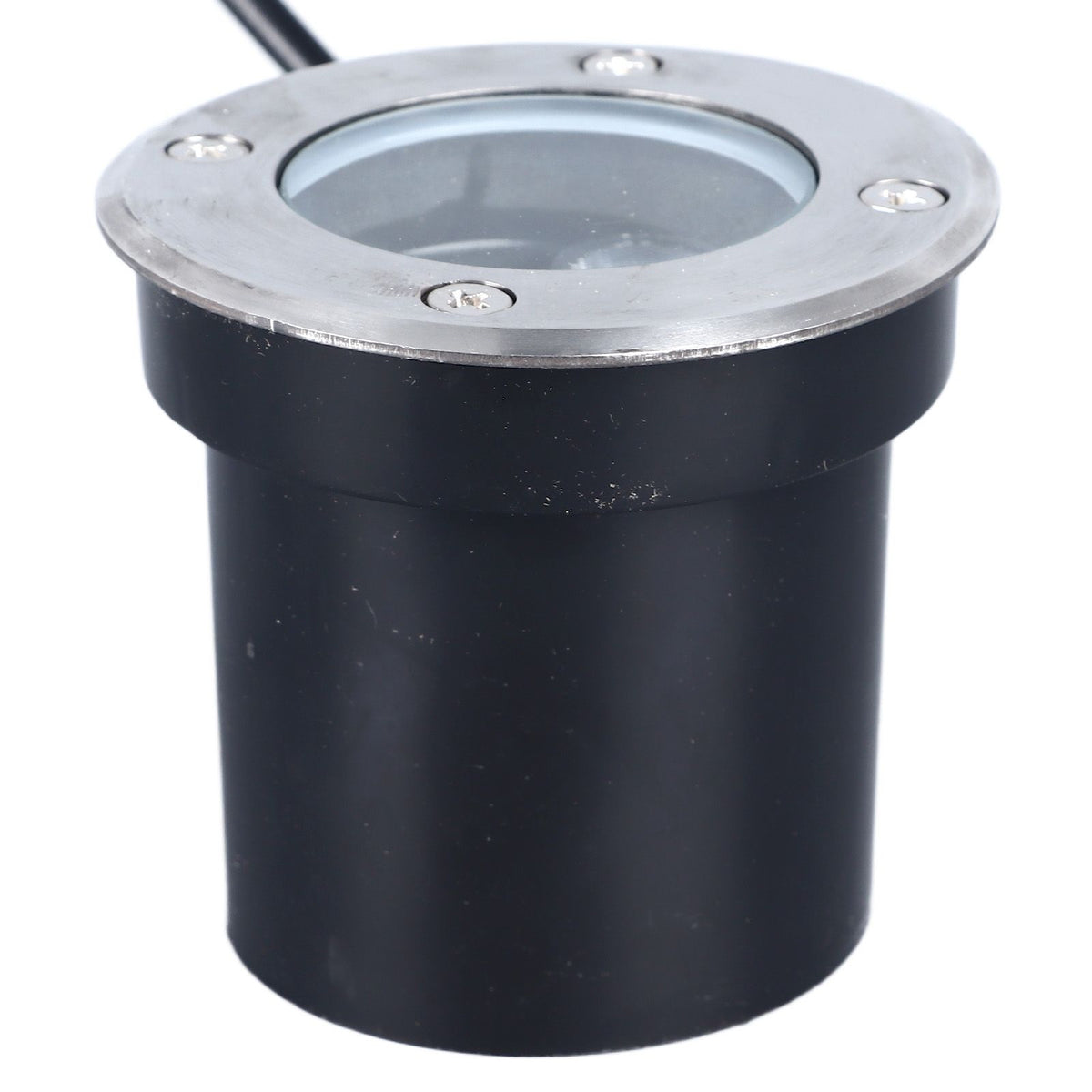 10pcs In Ground Light IP65 Waterproof Recessed LED Ground Lamp for Garden Lawn Deck 85‑265V Warm Light