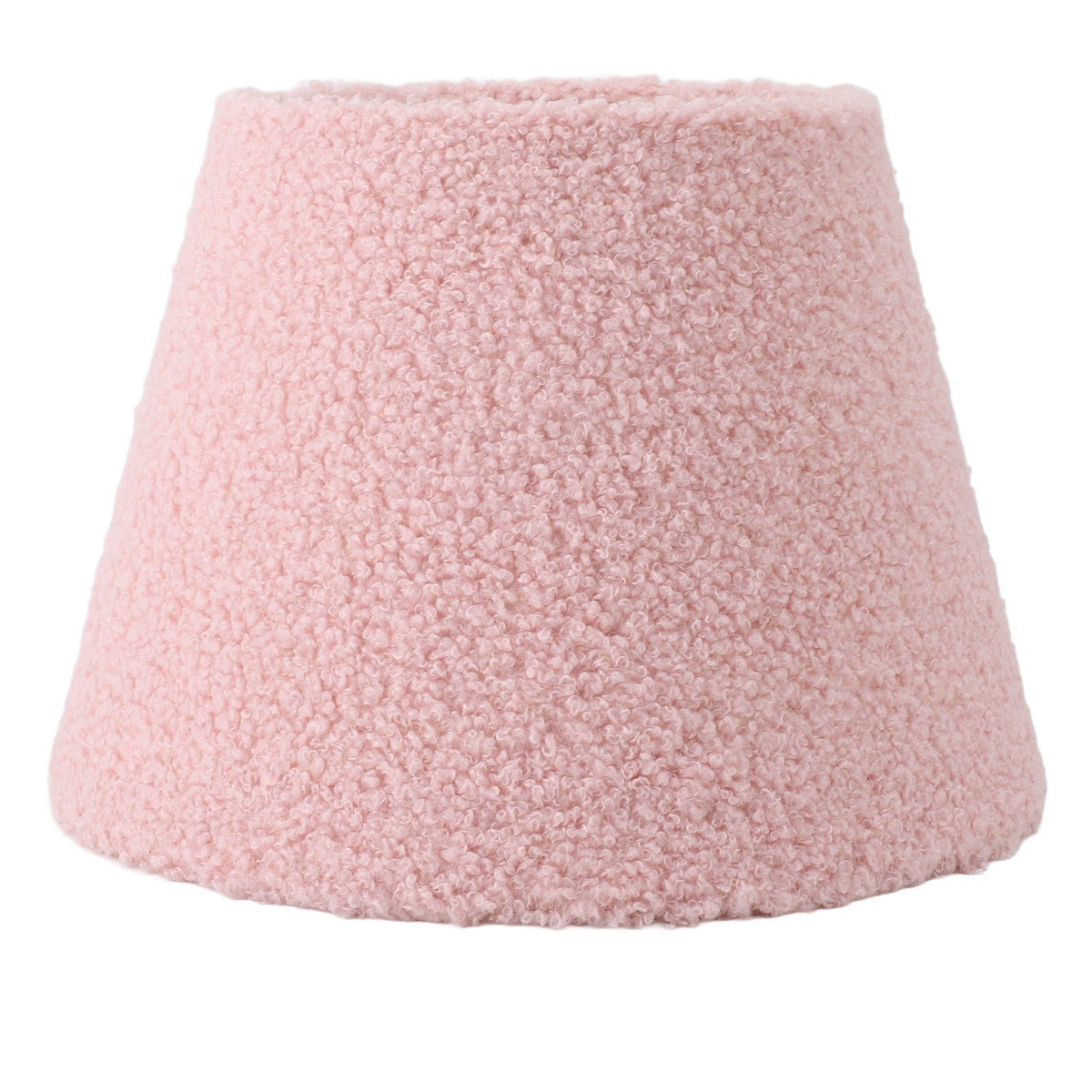 Table Lamp Shade Plush Cloth Tapered Simple Exquisite Lampshade for E27 E14 Bulb for Floor Lamps Pink