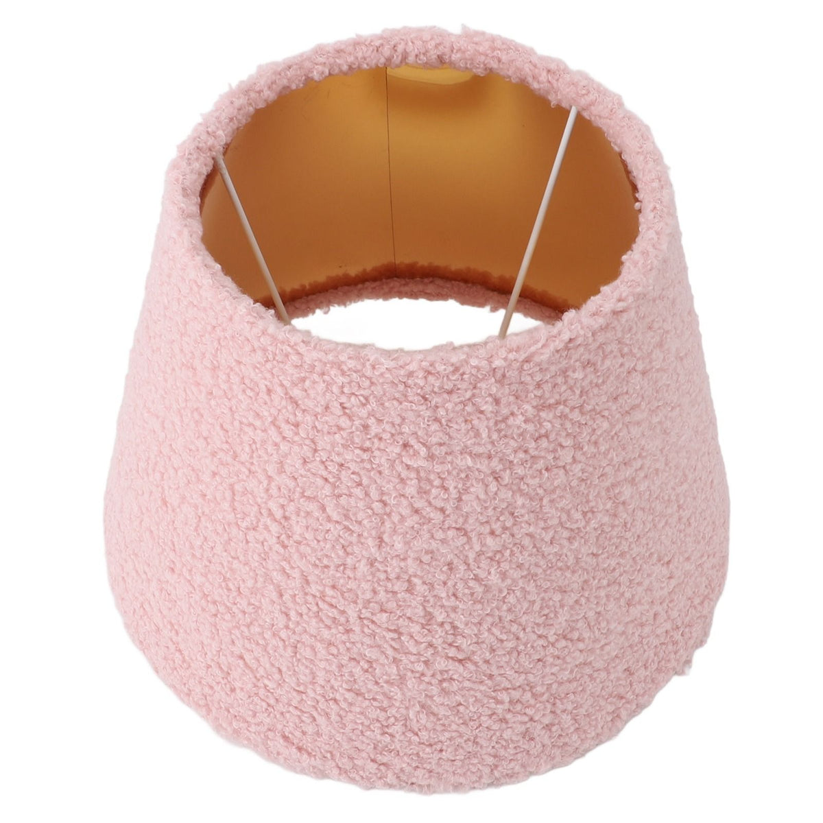 Table Lamp Shade Plush Cloth Tapered Simple Exquisite Lampshade for E27 E14 Bulb for Floor Lamps Pink