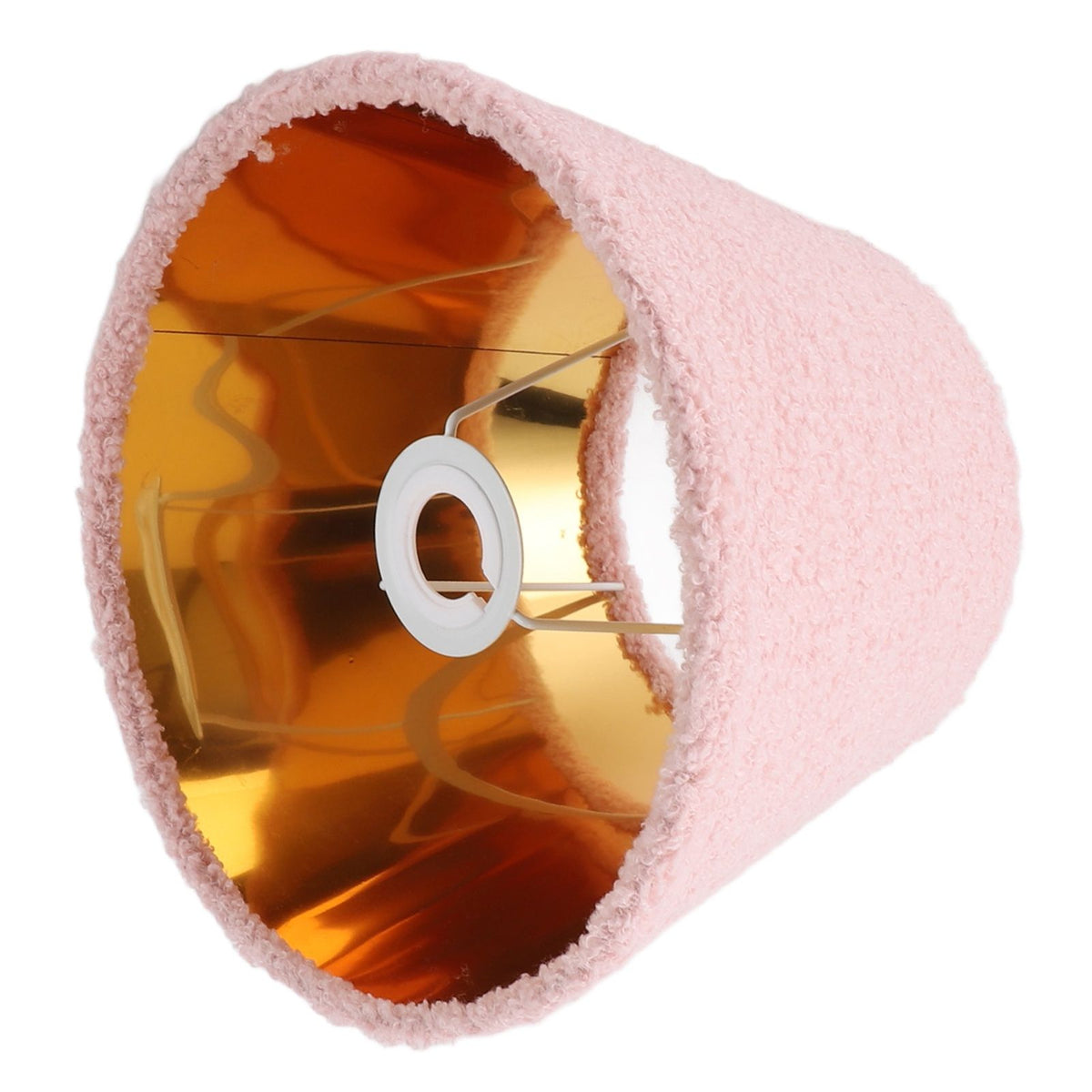 Table Lamp Shade Plush Cloth Tapered Simple Exquisite Lampshade for E27 E14 Bulb for Floor Lamps Pink