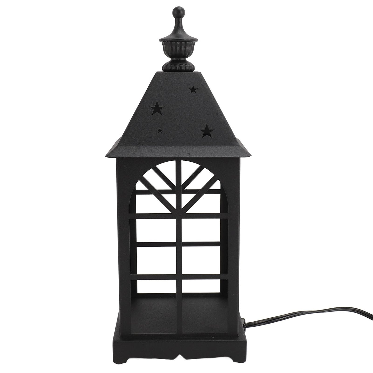 Candle Warmer Lamp Metal Iron Vintage Aromatherapy Wax Melting Lamp Electric Candle Warmer with 2 Bulbs