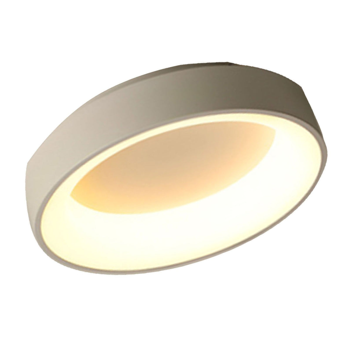 Bedroom Ceiling Light Flush Mount Dimmable LED Modern Simple Warm Romantic Lamp 100‑265V White 30cm