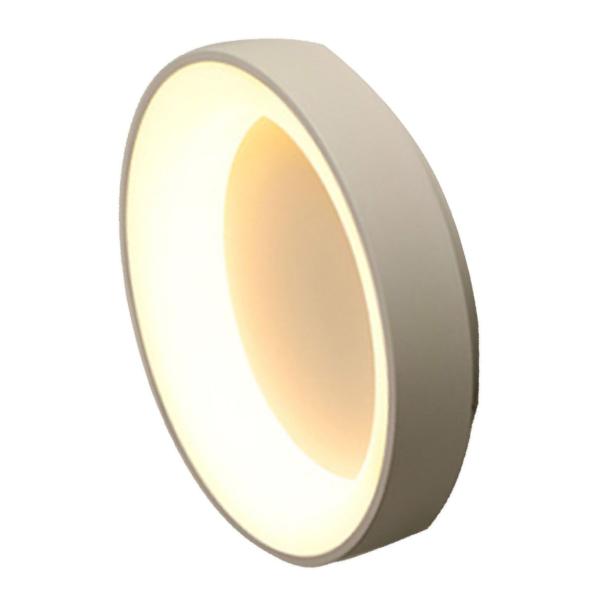 Bedroom Ceiling Light Flush Mount Dimmable LED Modern Simple Warm Romantic Lamp 100‑265V White 30cm
