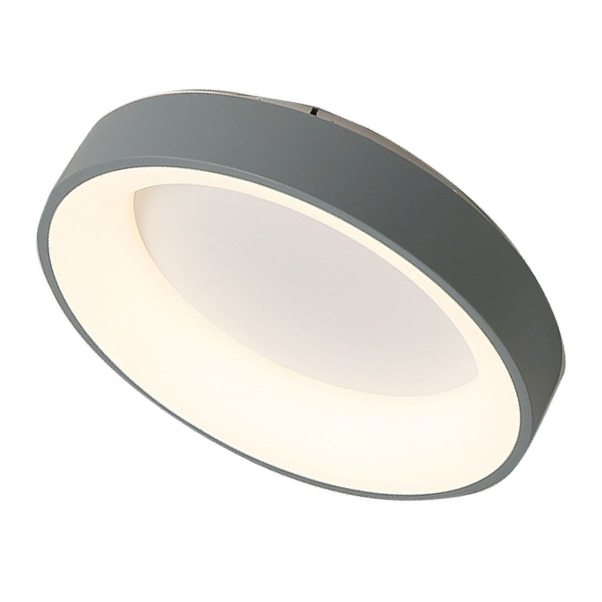 Bedroom Ceiling Light Flush Mount Dimmable LED Modern Simple Warm Romantic Lamp 100‑265V Gray 50cm