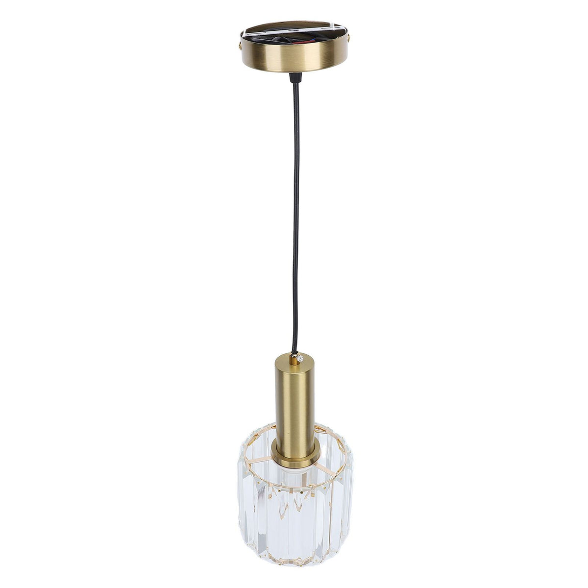 Crystal Pendant Light Modern Light Luxury Elegant Gold Adjustable Height Crystal Island Lighting for Kitchen Dining Room Bedroom 85‑265V Hardwired