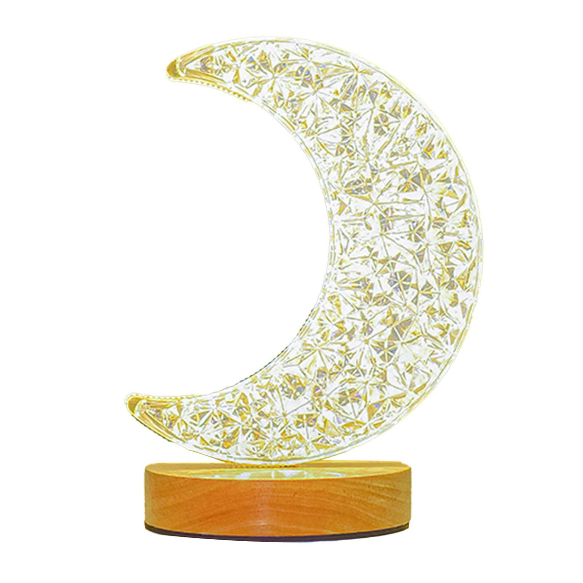 Decorative Table Lamp Bedside Night Light Romantic Table Lamps Innovative Ornaments for Bedroom Moon Style