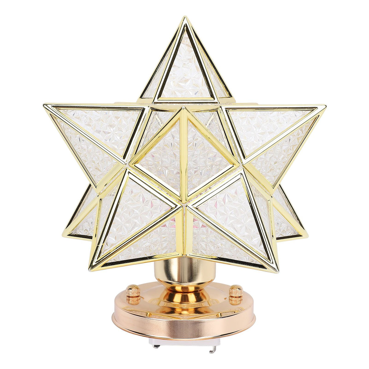 Flush Mount LED Ceiling Light 12W 3 Color Temperature E26 Bulb Hanging Ceiling Pendant Light for Living Room Bedroom 100‑265V Gold