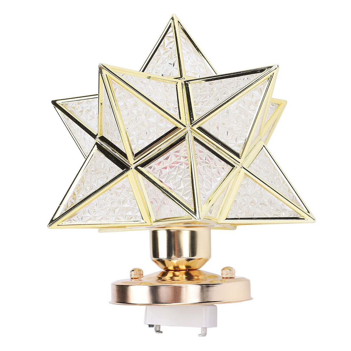 Flush Mount LED Ceiling Light 12W 3 Color Temperature E26 Bulb Hanging Ceiling Pendant Light for Living Room Bedroom 100‑265V Gold