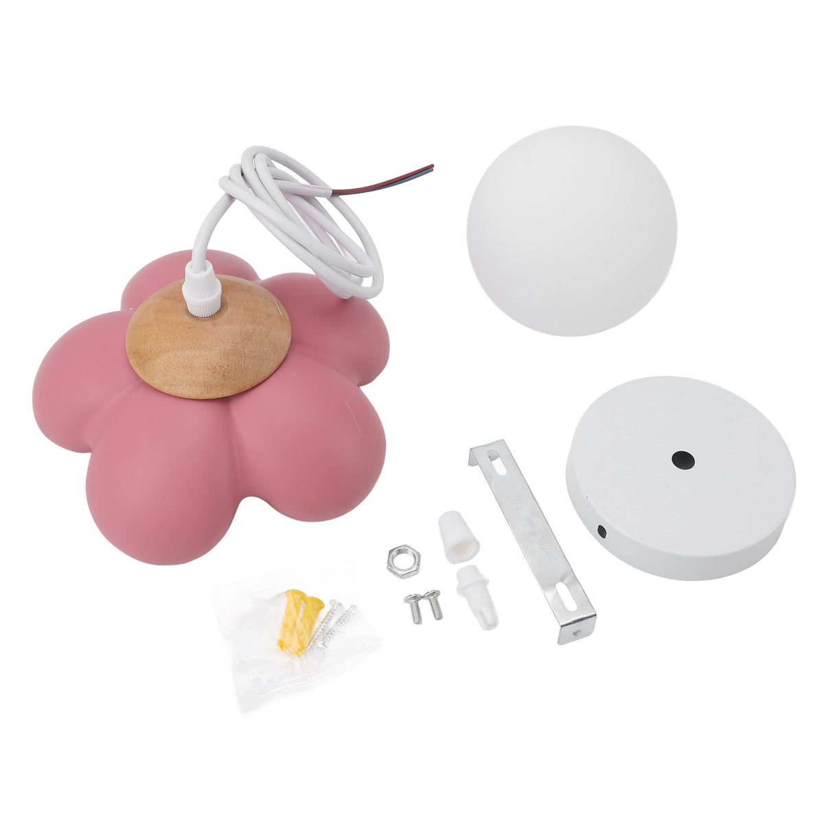 Pendant Lighting Fixtures Cream Style Flower G9 Ceiling Pendant Light Fixtures for Kitchen Island Dining Room Bedroom Living Room