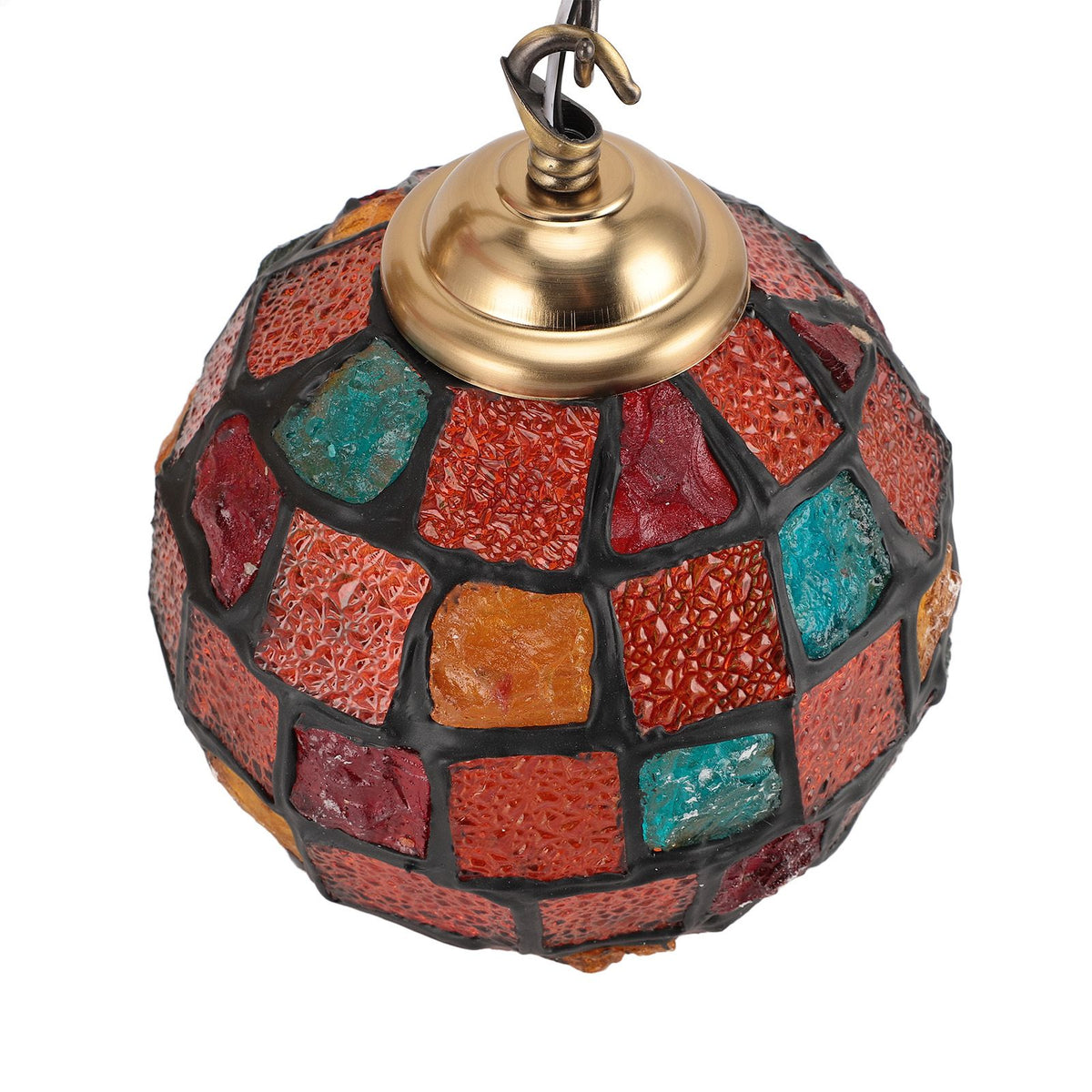 Turkish Wall Sconce Glass Iron 60W E27 E26 Hardwired Decorative Mosaic Wall Lamp for Living Room Bedroom