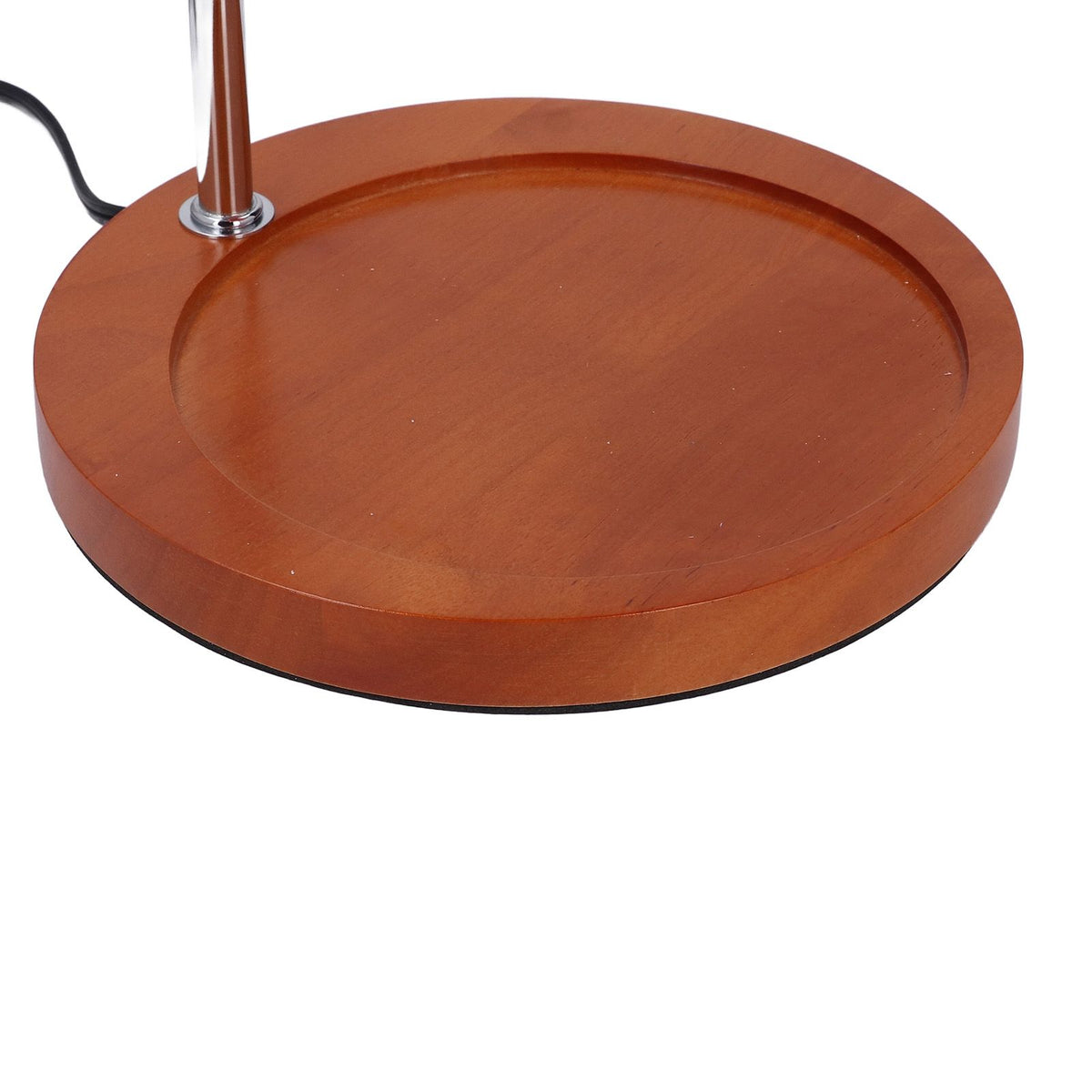 Candle Warmer Lamp with Timer Retro Solid Wood Glass Safe Warm Light Dimmable Electric Candle Lamp Warmer for Desktop Home Decoration Orange