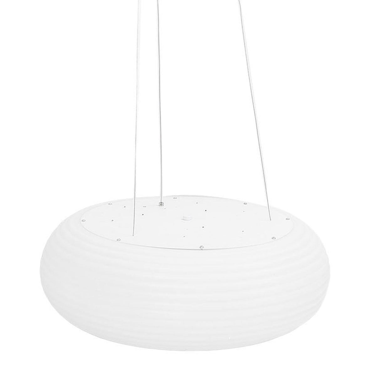 Pendant Light Round Milky White PC Lampshade LED Height Adjustable 3 Color Temperature Stepless Dimmable Modern Hanging Lamp for Kitchen Island
