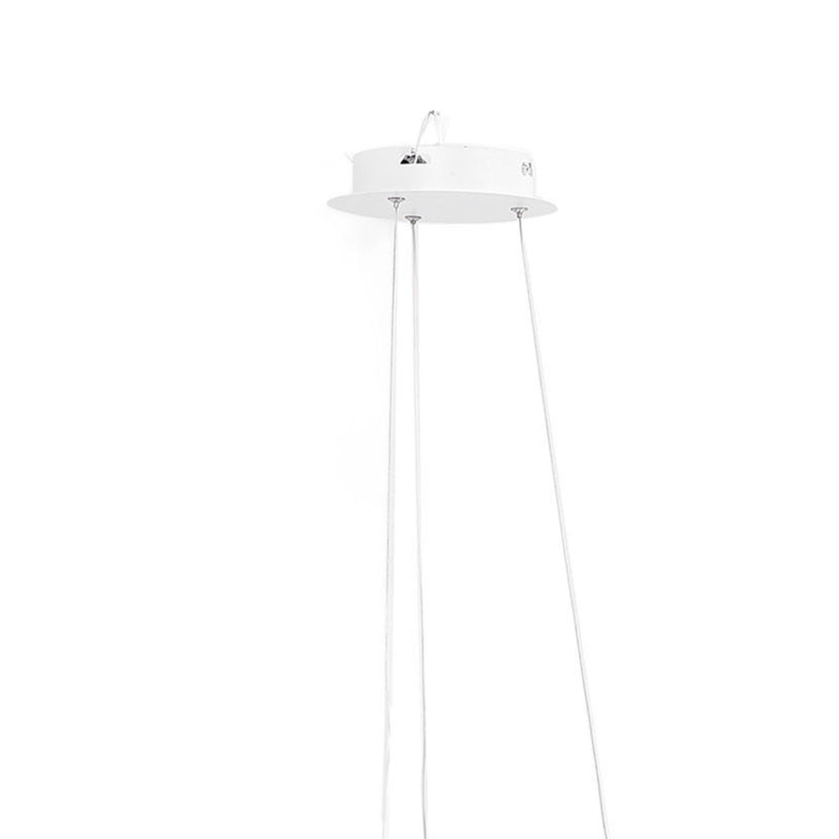 Pendant Light Round Milky White PC Lampshade LED Height Adjustable 3 Color Temperature Stepless Dimmable Modern Hanging Lamp for Kitchen Island