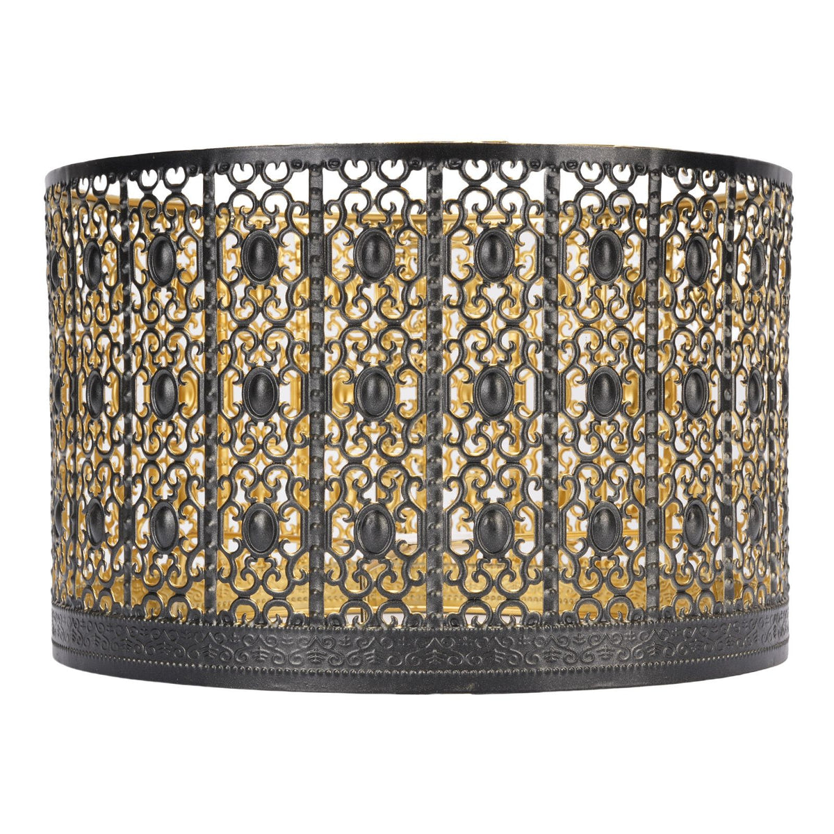 Metal Lamp Shade High Light Transmittance Modern Decorative Hollow Iron Lampshade for E14 E27 Bulbs