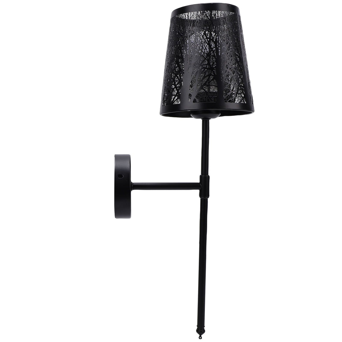 Wall Sconce Rechargeable Dimmable RGB Wall Light Hollow Out Bedside Light with Remote Control for Bedroom