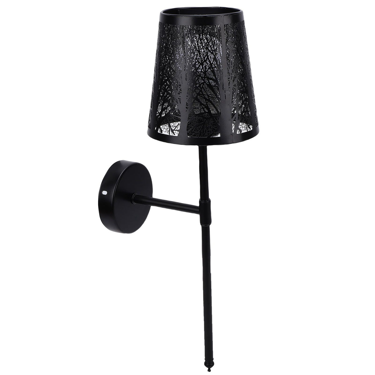 Wall Sconce Rechargeable Dimmable RGB Wall Light Hollow Out Bedside Light with Remote Control for Bedroom