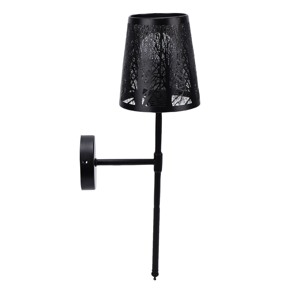 Wall Sconce Rechargeable Dimmable RGB Wall Light Hollow Out Bedside Light with Remote Control for Bedroom