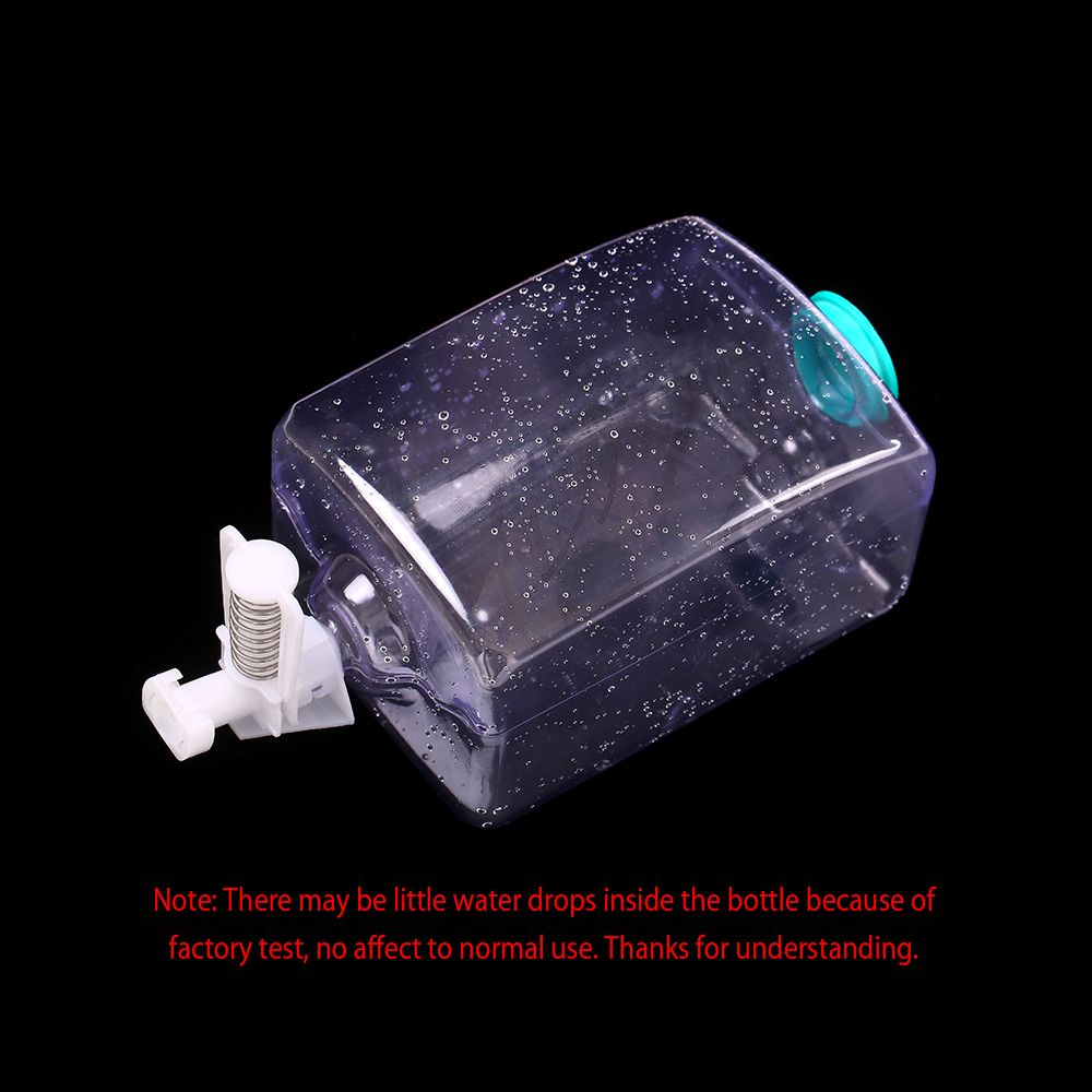 CHUANGDIAN 1000ml No Drilling Wall Mounted Soap Dispenser Shower Gel Liquid Shampoo Dispenser Holder for Business Public Places--White